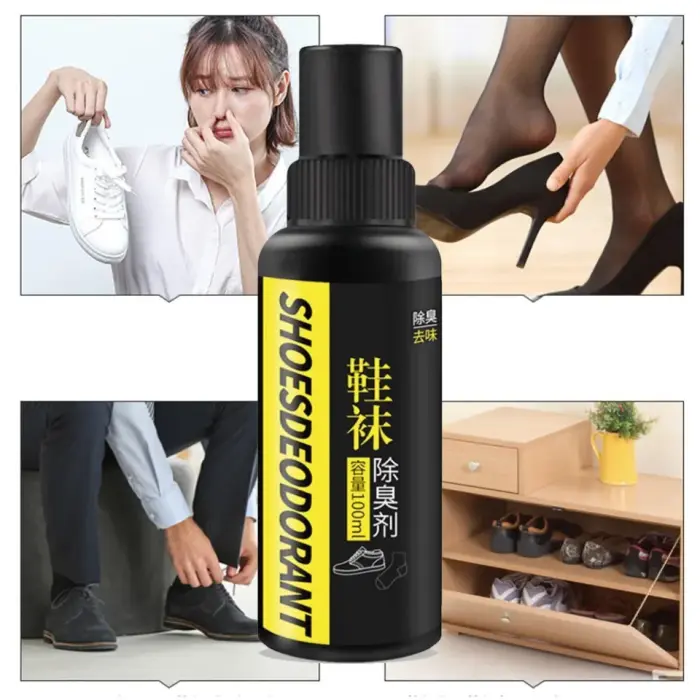 Shoes Deodorant Spry Fast Deodorization & Dry Type-(Black)